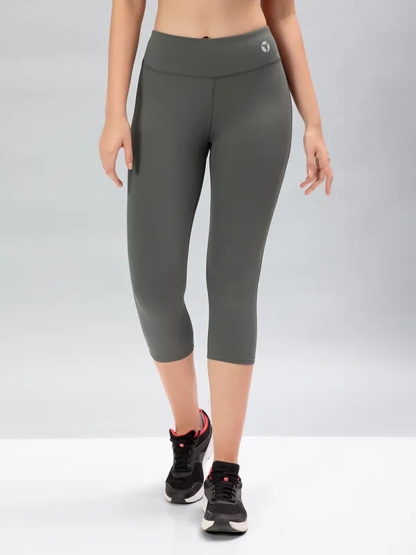 Women Solid Slim Fit Tights with ELASTO PLUS