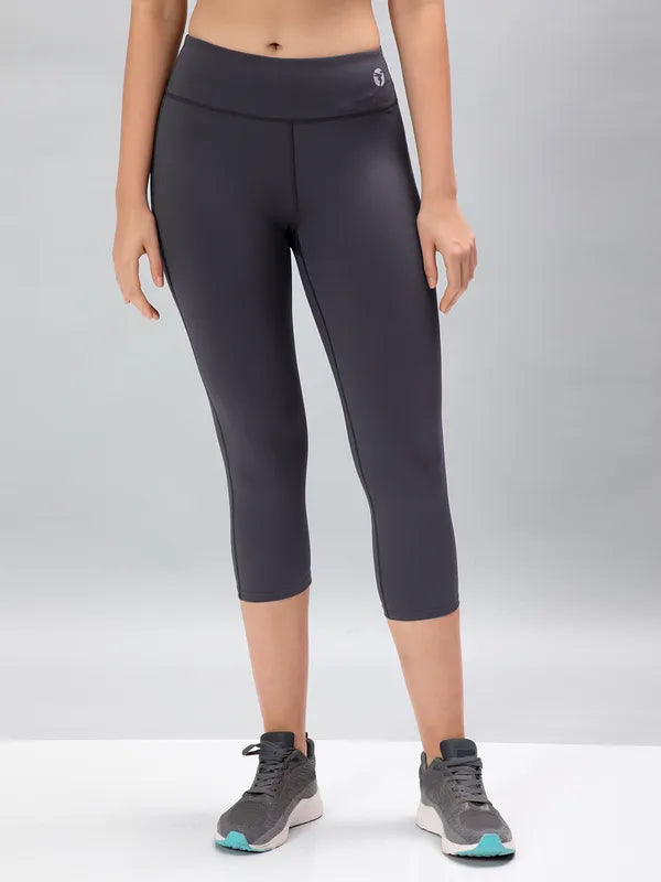 Women Solid Slim Fit Tights with ELASTO PLUS