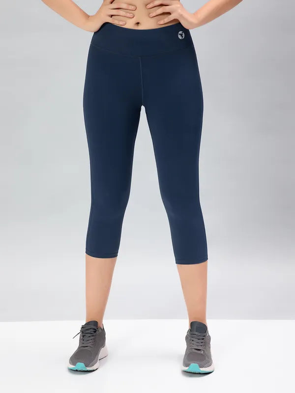 Women Solid Slim Fit Tights with ELASTO PLUS