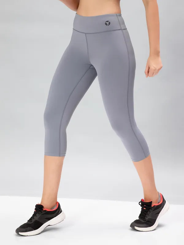 Women Solid Slim Fit Tights with ELASTO PLUS